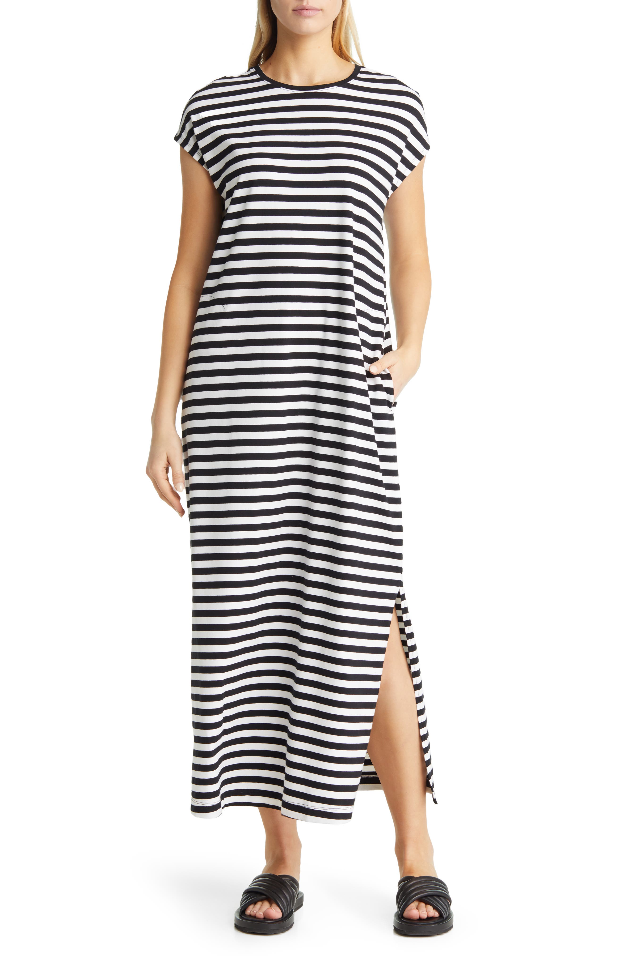 black and white stripe dress | Nordstrom